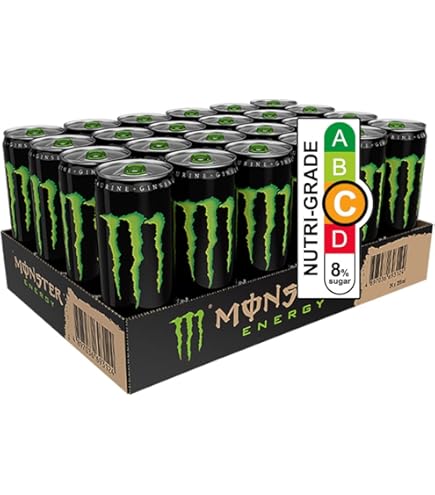 Monster Pipeline Punch Energy Drink Case, 355ml (Pack of 24